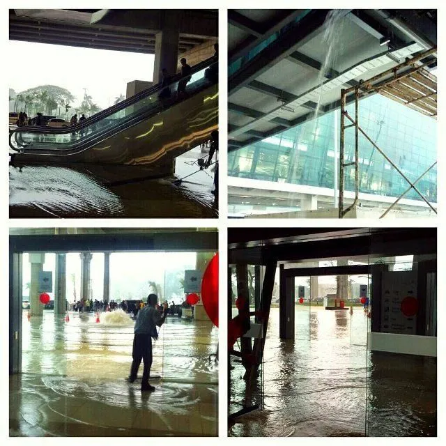 Terminal Bandara Bertaraf Internasional, Digadang-Gadang Mampu Jadi Saingan, tapi Kalah Sama Hujan 8