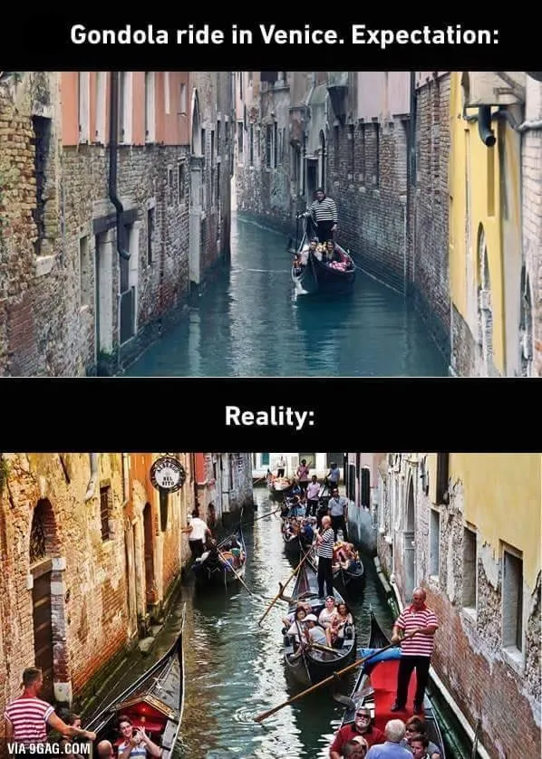 Ekspektasi dan Realita Traveling yang Sangat Kocak. Yakin Deh Kamu Bakal Ngakak! 19