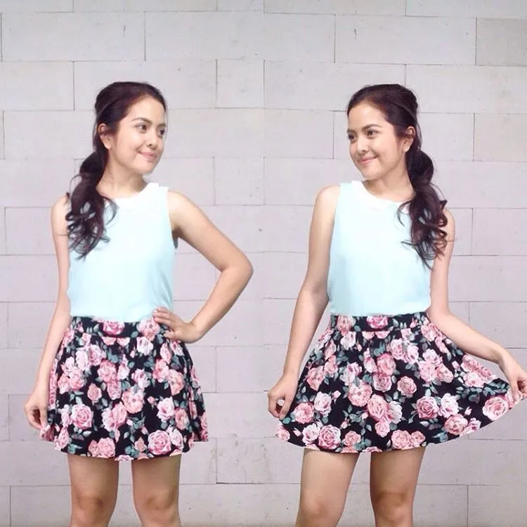 Dear Cewek Mungil dan Berpipi Chubby, 15 Style Tasya Kamila Ini Cute dan Elegan Buatmu 19