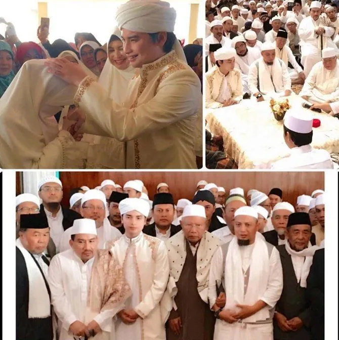 Inilah Kisah Anak Ustaz Arifin Ilham yang di Usia 17 Tahun Mempersunting Wanita Mualaf Cantik Jelita 8