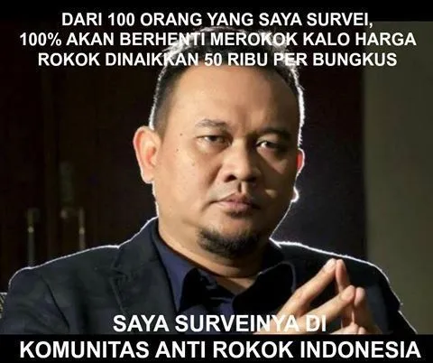 Jangan Panik Para Perokok! Ketawain Dulu Aja 20 Meme Soal Kenaikan Harga Rokok Ini, Sebatang Cabut 25
