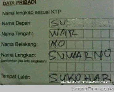 25 Nama Absurd yang Bikin Kita Berpikir Keras, Orangtuanya Punya Doa Apa di Baliknya 47