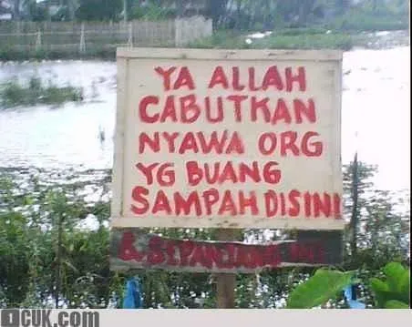 15 Foto Ini Bikin Kamu Takut Mau Nyampah Sembarangan. Kocak dan Mengena Banget! 25