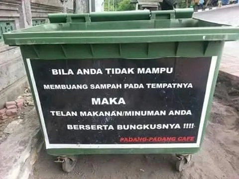 15 Foto Ini Bikin Kamu Takut Mau Nyampah Sembarangan. Kocak dan Mengena Banget! 26