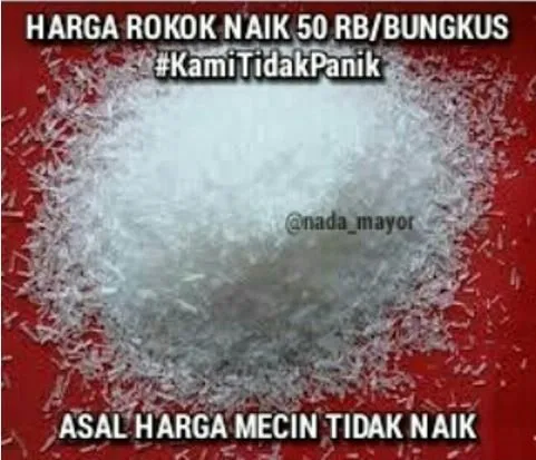 Jangan Panik Para Perokok! Ketawain Dulu Aja 20 Meme Soal Kenaikan Harga Rokok Ini, Sebatang Cabut 24