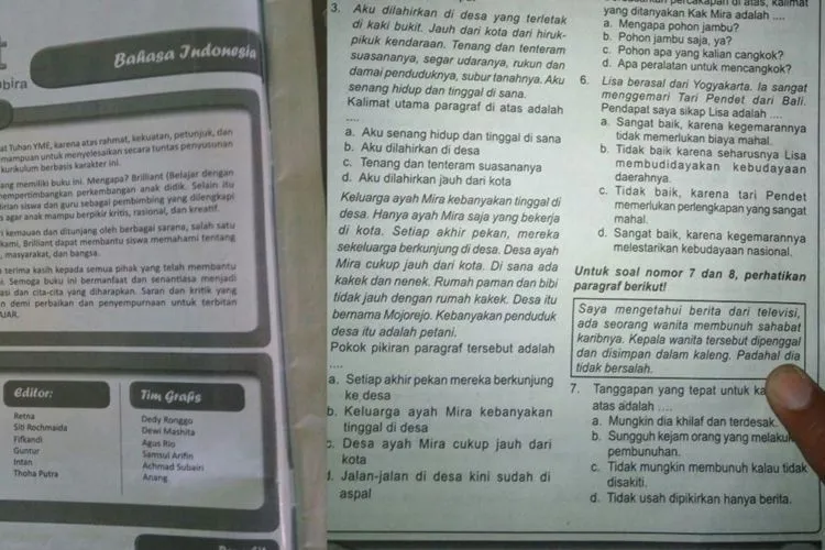 Kisah Pembunuhan Mutilasi Kok Jadi Soal LKS Murid SD, Wajar Deh Lagi-Lagi Kena Protes 8