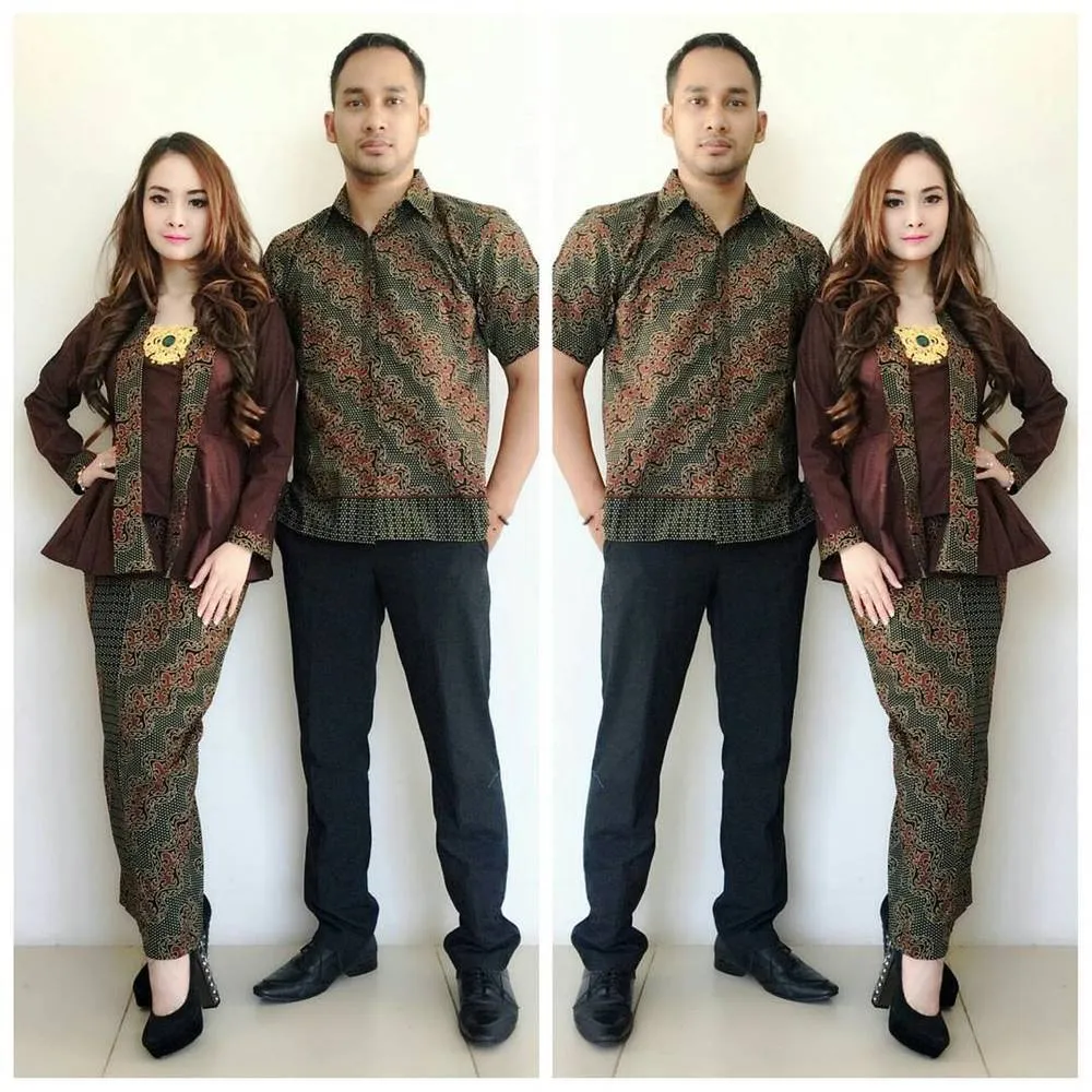 Agar Kondanganmu Tak Biasa, Kenakan Batik Sarimbit Antimainstream Ini Bareng Pasangan!