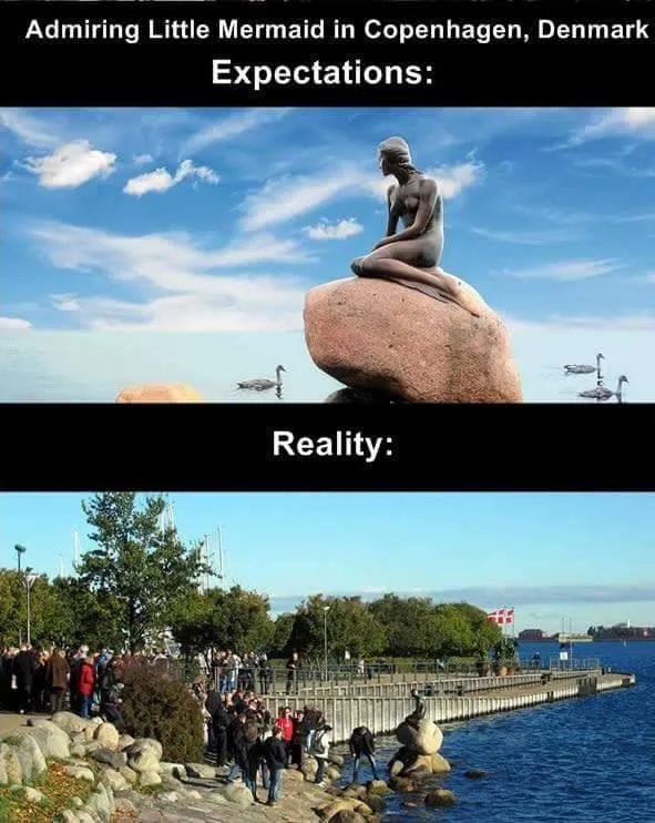 Ekspektasi dan Realita Traveling yang Sangat Kocak. Yakin Deh Kamu Bakal Ngakak! 18