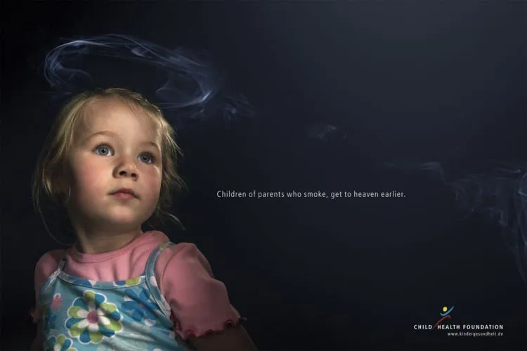 Siapa Tahu 20 Iklan Kreatif Ini Lebih Bisa Menakuti Perokok Dibanding Naiknya Harga Rokok ~ 34