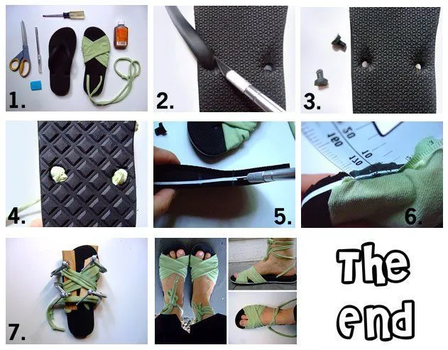 DIY Sandal Jepit Kreasi yang Nggak Ada di Toko. Tadinya Murahan Jadi Naik Levelnya 24