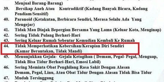 Inilah Ciri-Ciri Pengguna Narkoba Versi Resmi BNN, Lah Kok Mirip Sama Ciri Orang Patah Hati Ya? 20