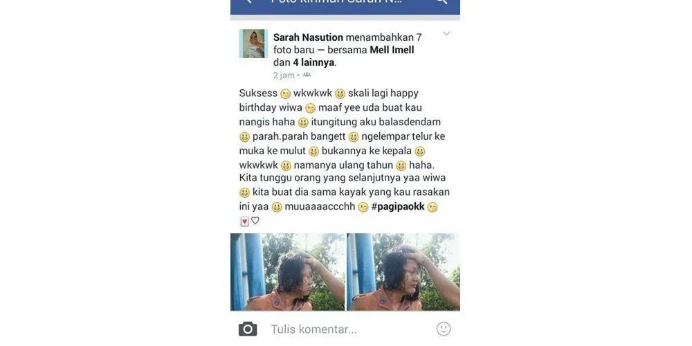 Pelajar Ini Jadi Korban Kejamnya Perayaan Ulang Tahun, Banyak Netizen Dukung Budaya Itu Dihentikan 10