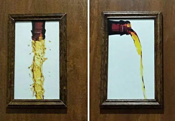 20 Tanda Toilet Paling Kreatif di Dunia. Ada yang Lucu, Ada Juga yang Nyindir Cewek Banget 24