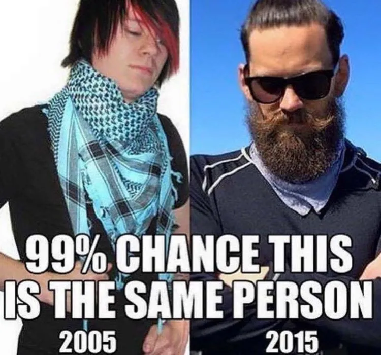 15 Meme Sadis Buat Kamu yang Dulu Berjuang Menjadi Emo Sejati, Minimal dari Gaya Rambut 30