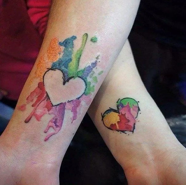 18 Inspirasi Desain Tato Ibu-Anak yang Bikin Terharu. Kalau Minat, Boleh kok Ditiru 31