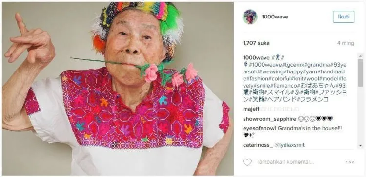 7 Nenek yang Menolak Tua. Bukti Bahwa Jumlah Usia dan Tua Itu Tidak Ada Hubungannya 11