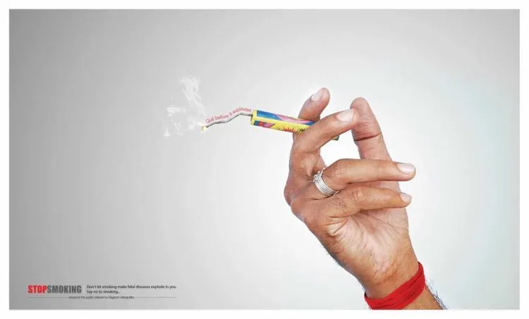 Siapa Tahu 20 Iklan Kreatif Ini Lebih Bisa Menakuti Perokok Dibanding Naiknya Harga Rokok ~ 24