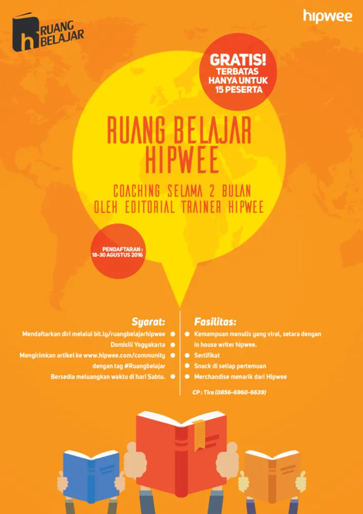 #RuangBelajar Hipwee, Tempat Belajar Menulis dan Menuangkan Ide dengan Bimbingan Sang Ahli 1