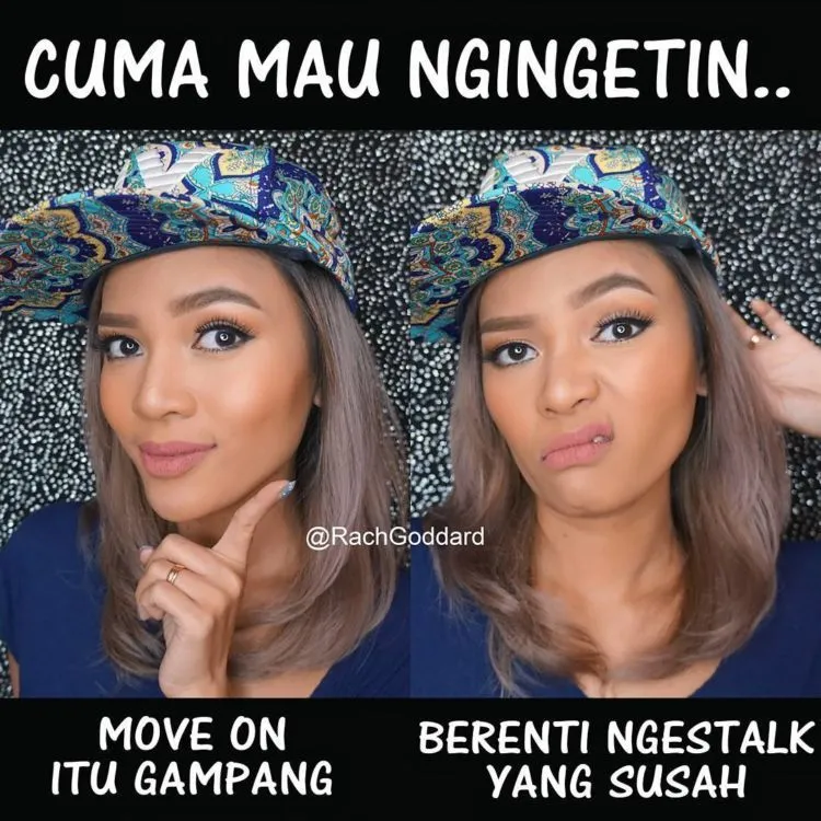 Yuk Menertawakan Makeup yang Morat Marit Bareng 10 Meme Rachel Goddard, Si Vlogger Cantik yang Kocak 23