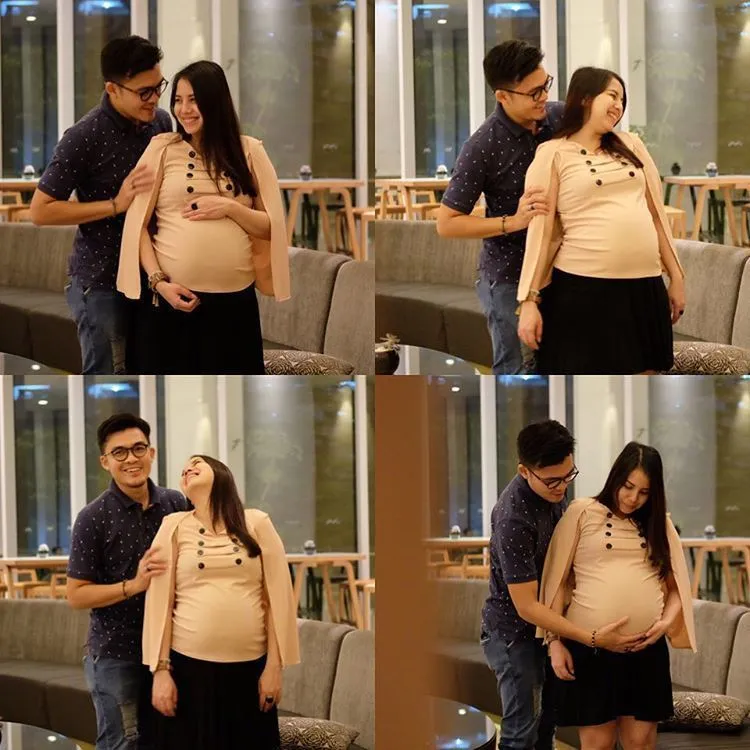 Nikmatnya Bersuami Ada di 13 Foto Ini: Pasangan Seleb Menanti Kelahiran Buah Hati 24