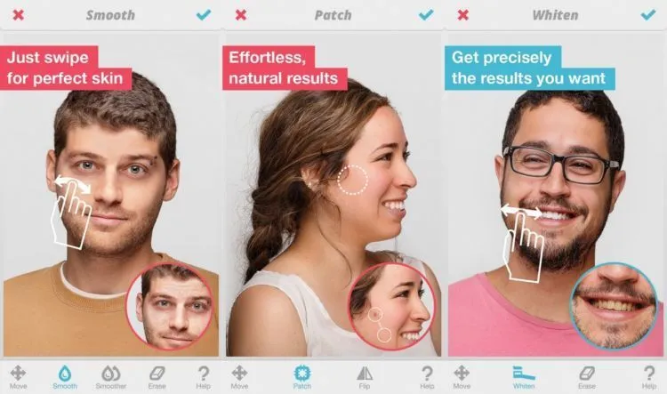 Cukup 'Swipe-Swipe' 8 Aplikasi Edit Foto di Android Ini Otomatis Bikin Mukamu Mulus 14