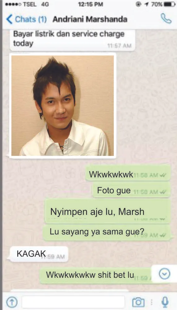 Untung Marshanda Cuma Minta Tagihan Listrik ke Egi John, Simak 8 Versi Lain Chat ‘Konyol’ Mereka 14