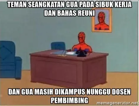 13 Meme Kocak Soal Reuni. Mulai yang Kangen-kangenan Sampai Gondok Sakit Hati 16