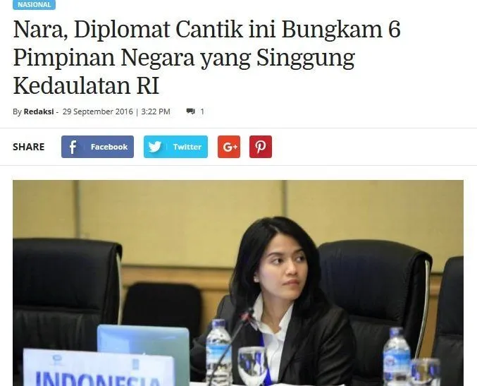 Kisah Diplomat Nara Rakhmatia, Embel-embel 'Cantik' yang Sering Bikin Orang Salah Fokus Baca Berita 6