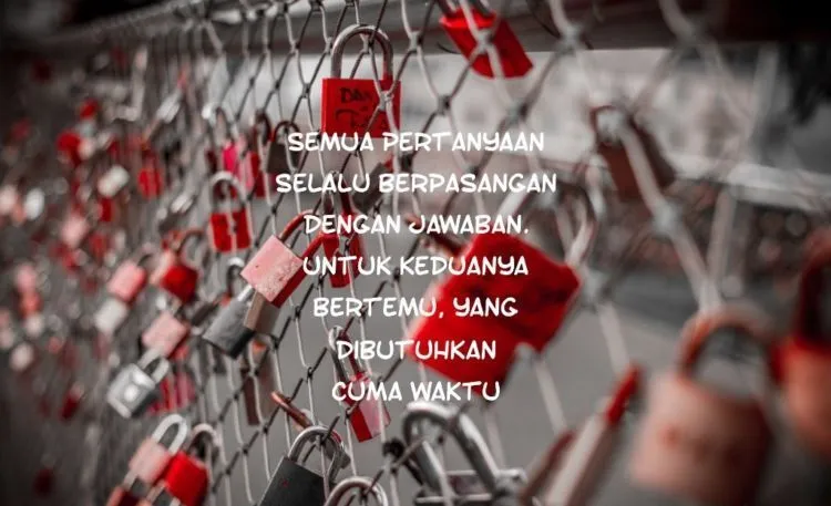 Quotes Tentang Menunggu Jodoh yang Belum Juga Datang. Renungkan Biar Hati Lebih Tenang 24