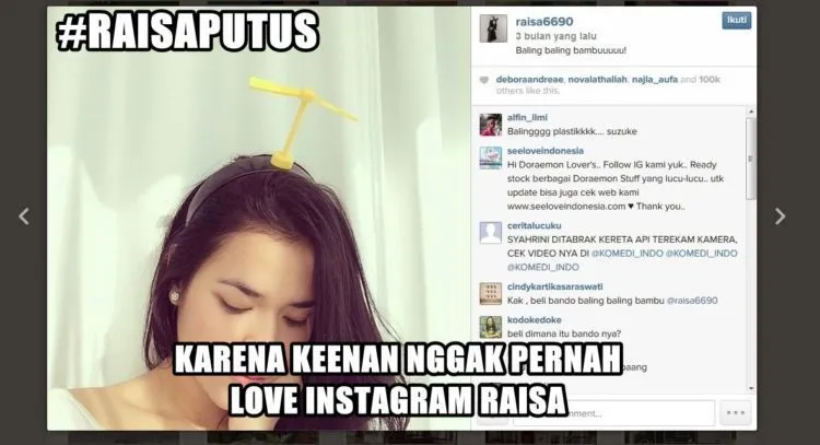 Dicurigai Ada Banyak Alasan di Balik Putusnya Raisa dan Keenan, Tanyakan Pada 17 Meme Kocak Ini! 31