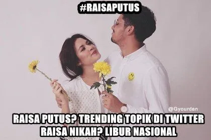 Dicurigai Ada Banyak Alasan di Balik Putusnya Raisa dan Keenan, Tanyakan Pada 17 Meme Kocak Ini! 36