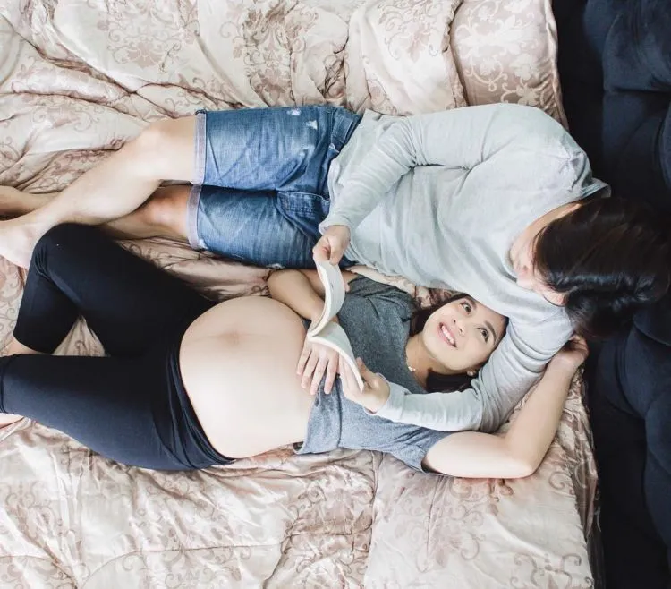 Kehamilan Adalah Anugerah, Abadikan Tahapannya dengan Inspirasi Foto Prenatal A La Chelsea Olivia Ini 30