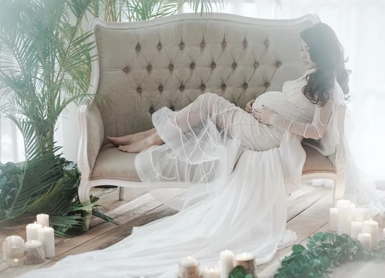 Kehamilan Adalah Anugerah, Abadikan Tahapannya dengan Inspirasi Foto Prenatal A La Chelsea Olivia Ini 23
