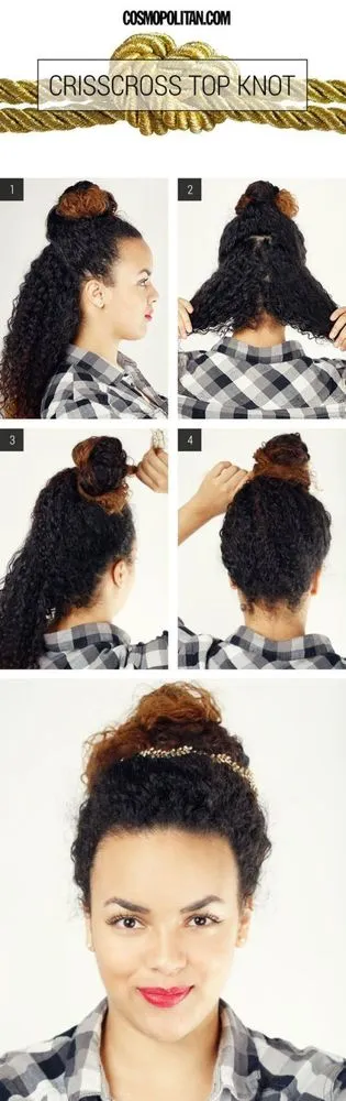 8 Kreasi Tatanan Rambut Keriting Ini Bikin Kamu Ogah Buat Rebonding 15