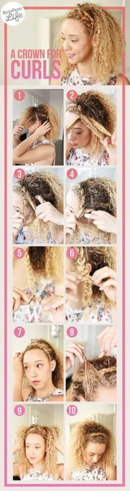 8 Kreasi Tatanan Rambut Keriting Ini Bikin Kamu Ogah Buat Rebonding 16