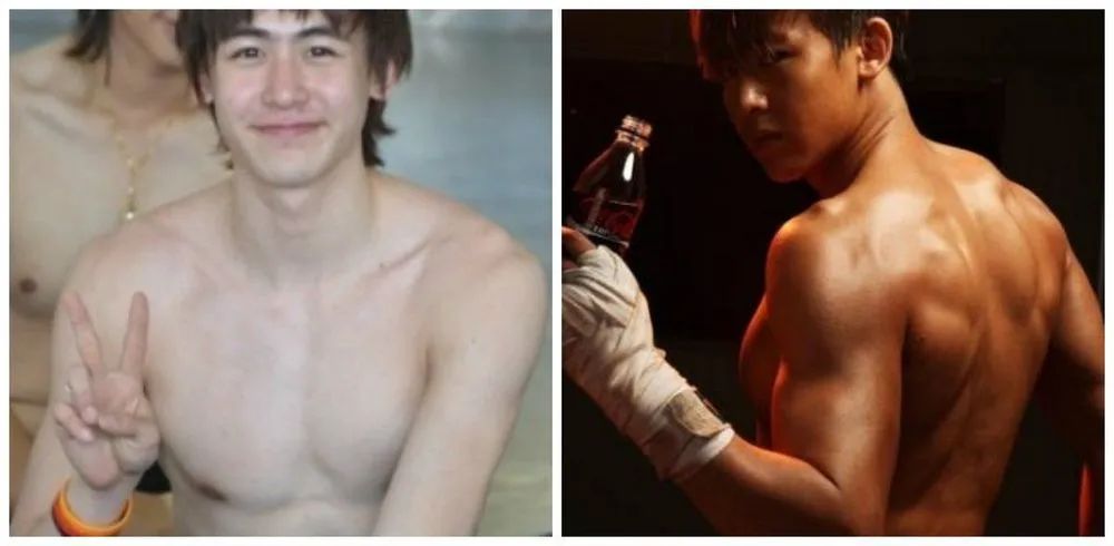 Transformasi 10 Seleb Korea ke Versi Perut Sixpack, atau Kamu Justru Lebih Suka yang Kurus Manis? 16