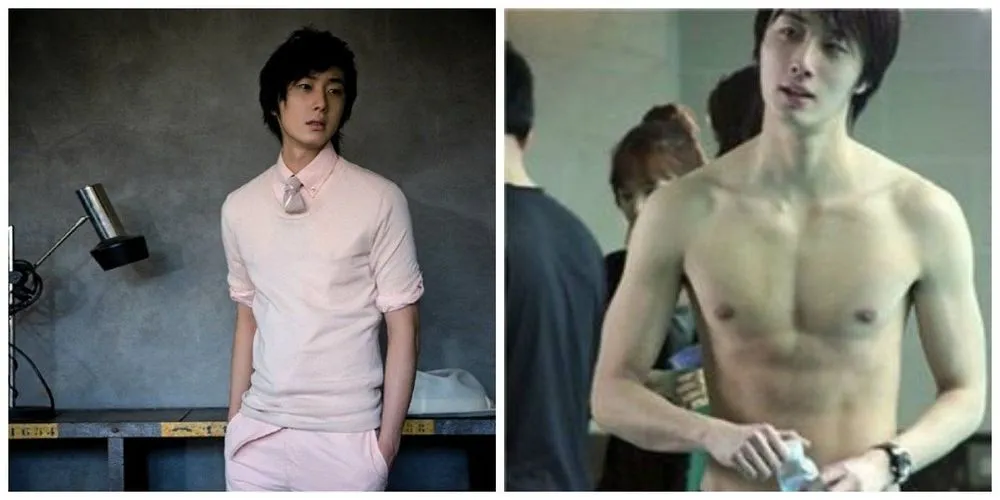 Transformasi 10 Seleb Korea ke Versi Perut Sixpack, atau Kamu Justru Lebih Suka yang Kurus Manis? 18