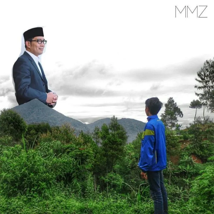 Biasanya Sih Ikan Paus, Tapi Kok Jadi Ridwan Kamil. Inilah Gaya Foto UpandUp Baru yang Bikin Ngakak 19