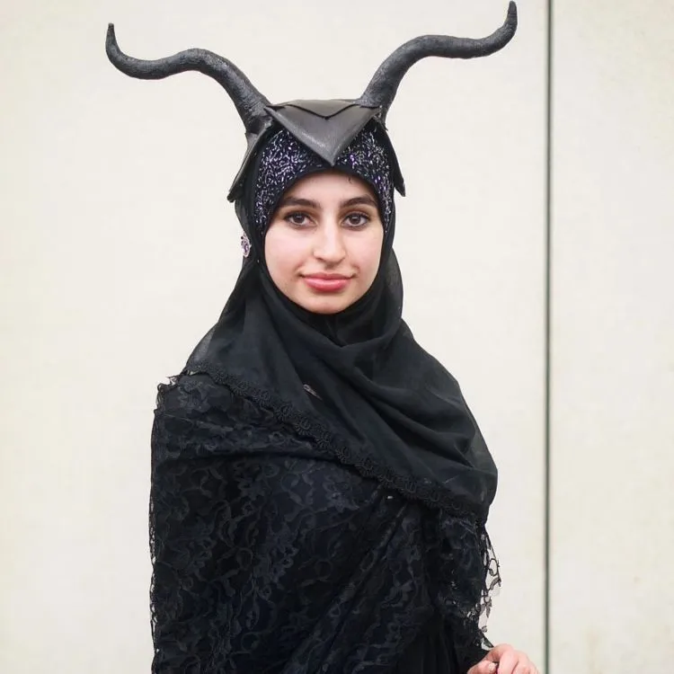 14 Inspirasi Kostum Halloween Berhijab. Anti Ribet, Tanpa Seksi dan Tetap Lucu 23