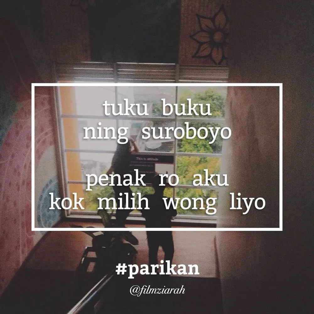 18 Visual Baper-baperan Ala Jawa. Bikin Hati 'Mak Tratap' dan Ketawa! 26