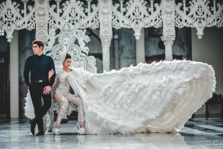 Momen Bahagia yang Memanjakan Mata: Akad Nikah Asty Ananta di Bali, Preweddingnya Juga Mewah! 28