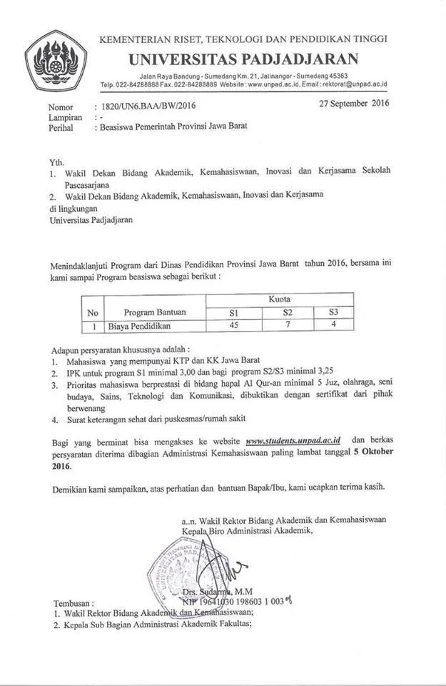 Syarat Beasiswa UNPAD yang Jauh dari Kata Mudah Ini Kontroversial, Untung Katanya Cuma Salah Tafsir 5