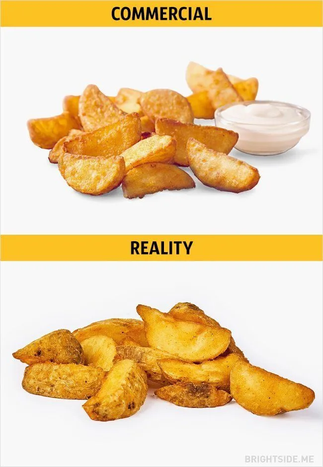 13 Iklan Makanan yang Bikin Ngiler, Tapi Aslinya… Bukannya Kenyang, Malah Sakit Hati 22