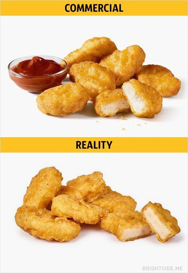 13 Iklan Makanan yang Bikin Ngiler, Tapi Aslinya… Bukannya Kenyang, Malah Sakit Hati 24