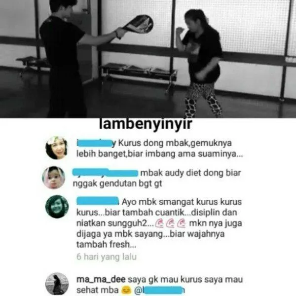 Audy Diejek Gendut Sama Netizen, Iko Uwais Membela Pakai Jawaban yang Bisa Bikin Jatuh Cinta Ulang :) 3