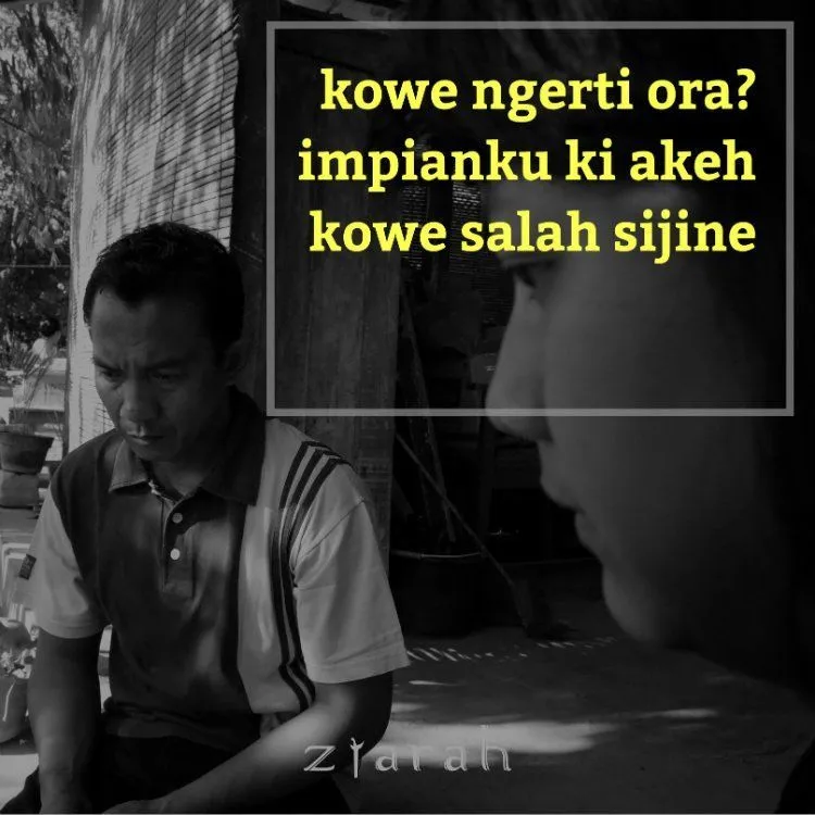 18 Visual Baper-baperan Ala Jawa. Bikin Hati 'Mak Tratap' dan Ketawa! 19