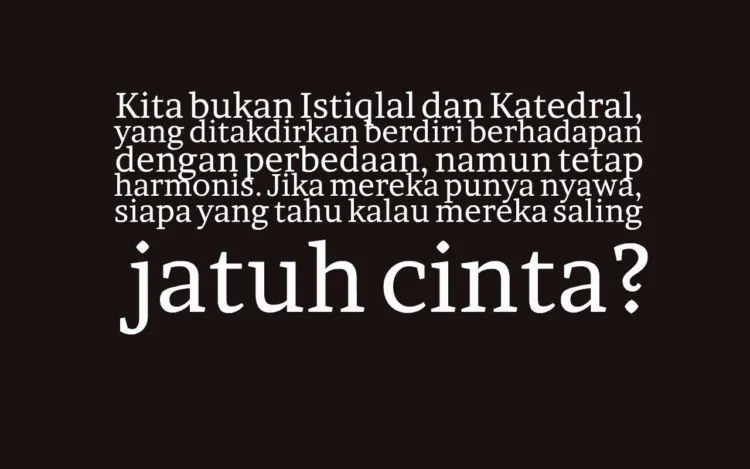 Kalau Berani, Baca 15 Quotes Tentang Hubungan Beda Agama Ini. Kamu Masih Baper Apa Udah Kebal? 22