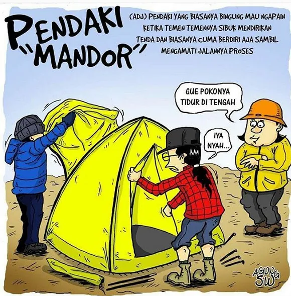 8 Kelakuan Konyol Para Pendaki, Mulai Sok Jadi Mandor Hingga Bisa Ngeliat Mbak Kunti! 9