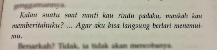 13 Quotes yang Bikin Kamu Ngebet Punya Cowok Seperti Dilan, Romantis dan Bikin Senyum-Senyum Sendiri 15