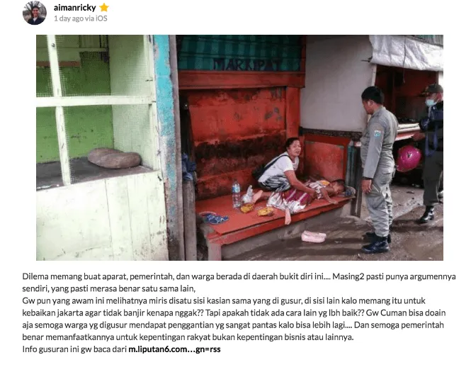Bukit Duri dan Cerita Tentang Betapa Masyarakat Kita Belajar Peka 7